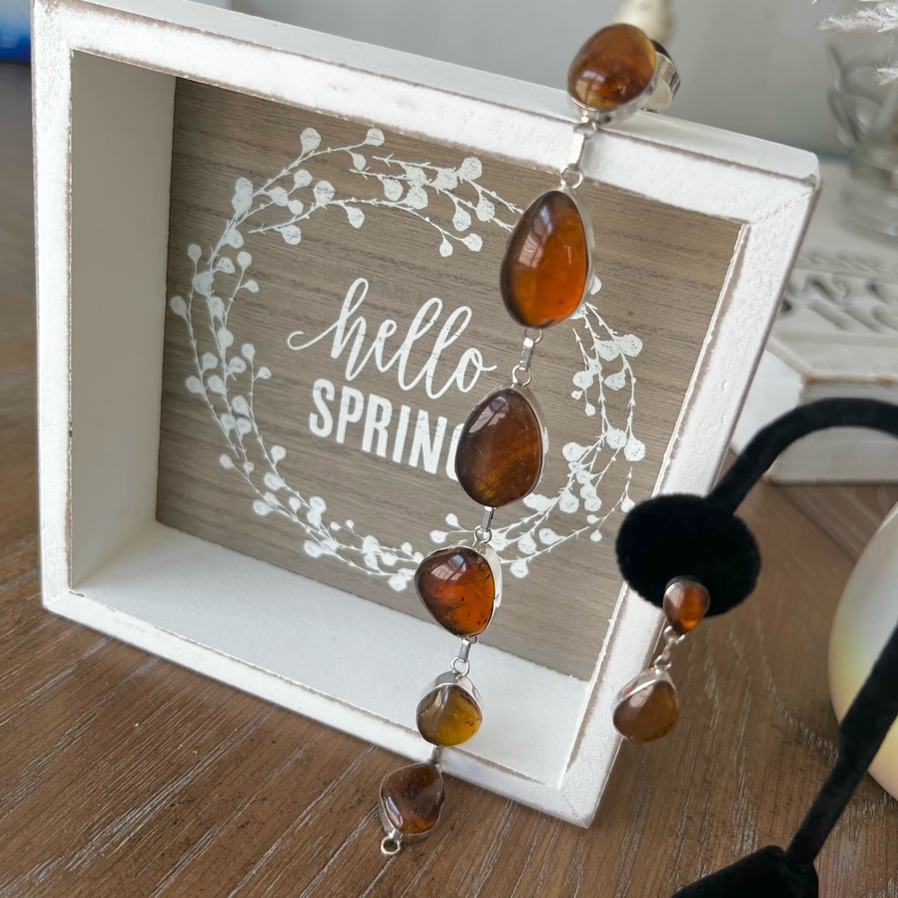 Natural Amber bracelet